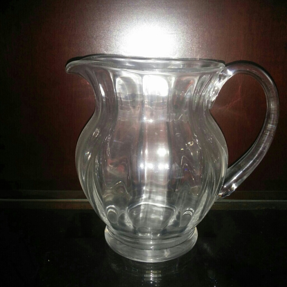 Tiffany & Co Crystal Pitcher Made in Italy - New!